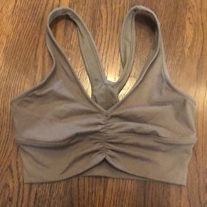 Alo Taupe sports Bra